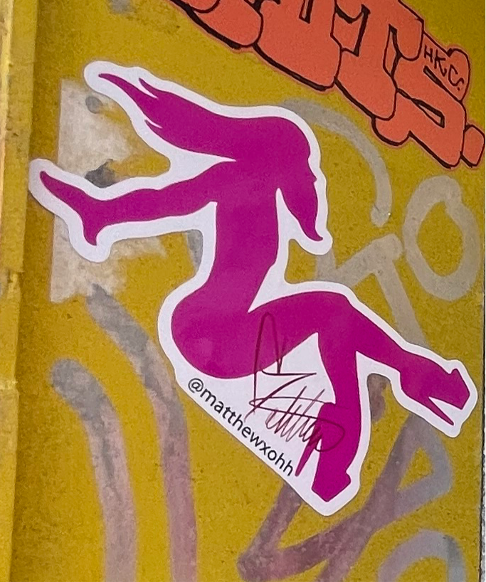 Trucker Beard Sticker