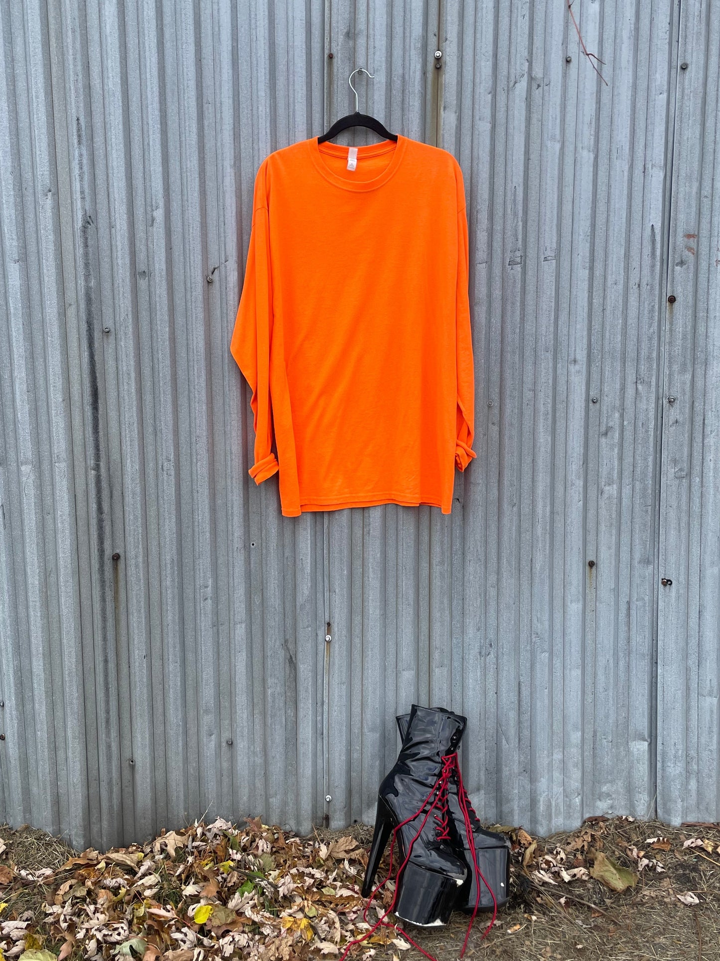 Orange & Blk