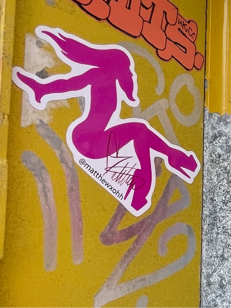 Trucker Beard Sticker