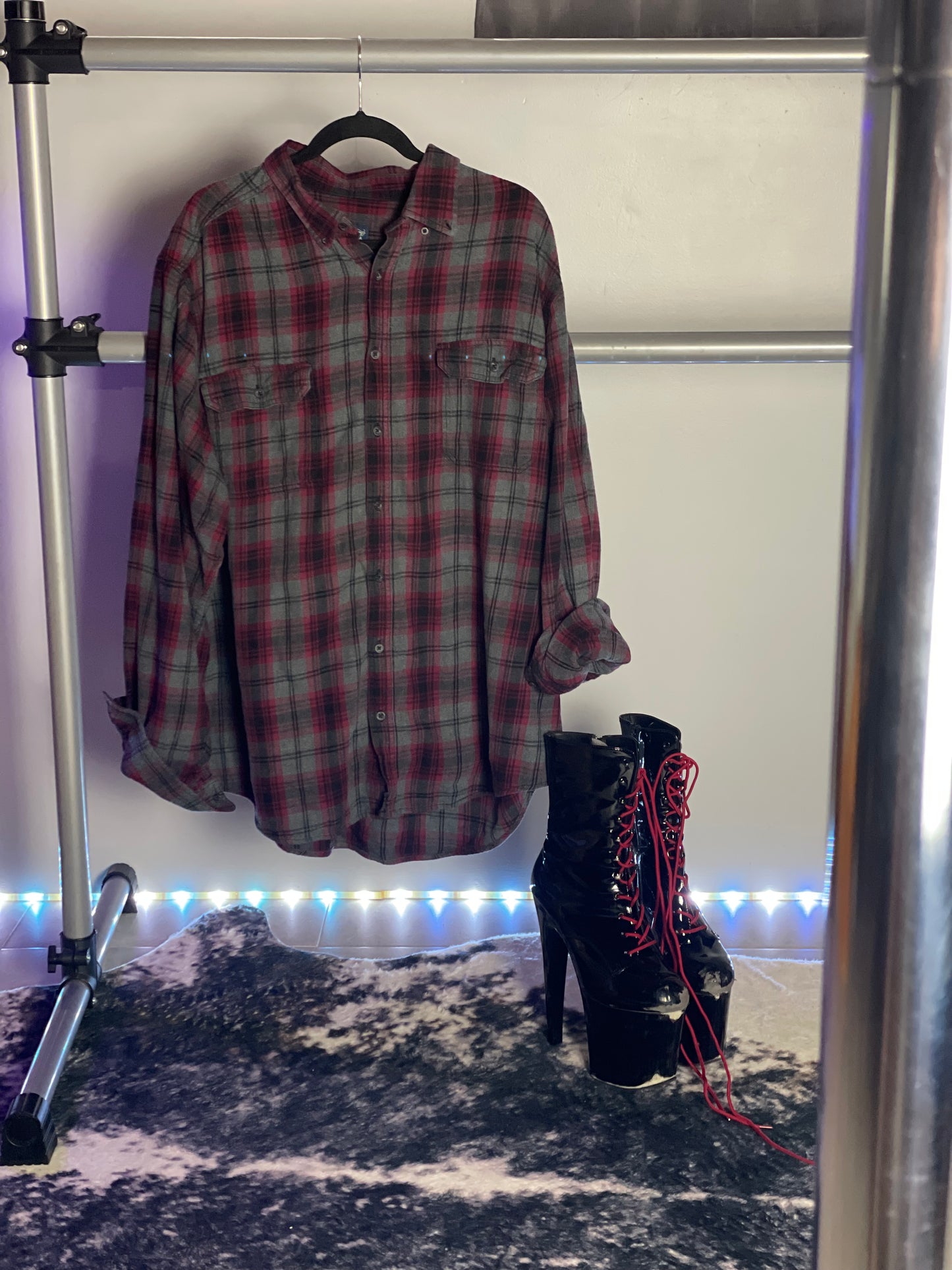 Plaid Button Down
