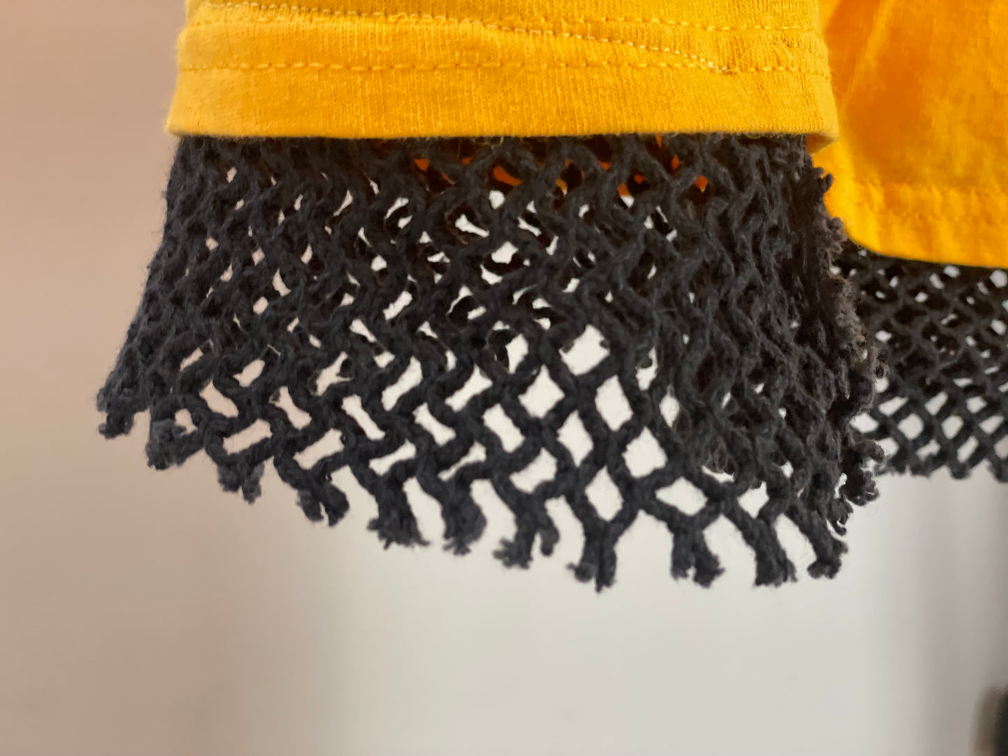 Hvnty Citrus Net Tshirt Dress