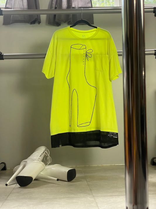 Cvntstruction Werk Tshirt Dress