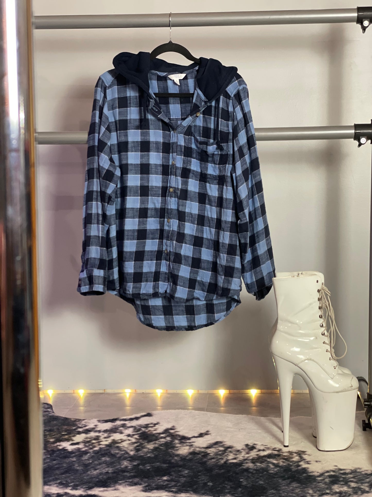 Checkered Blue