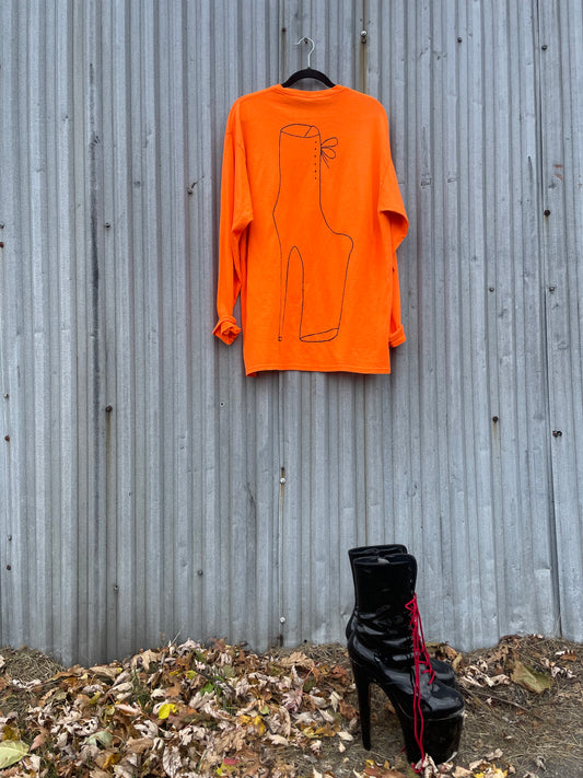 Orange & Blk