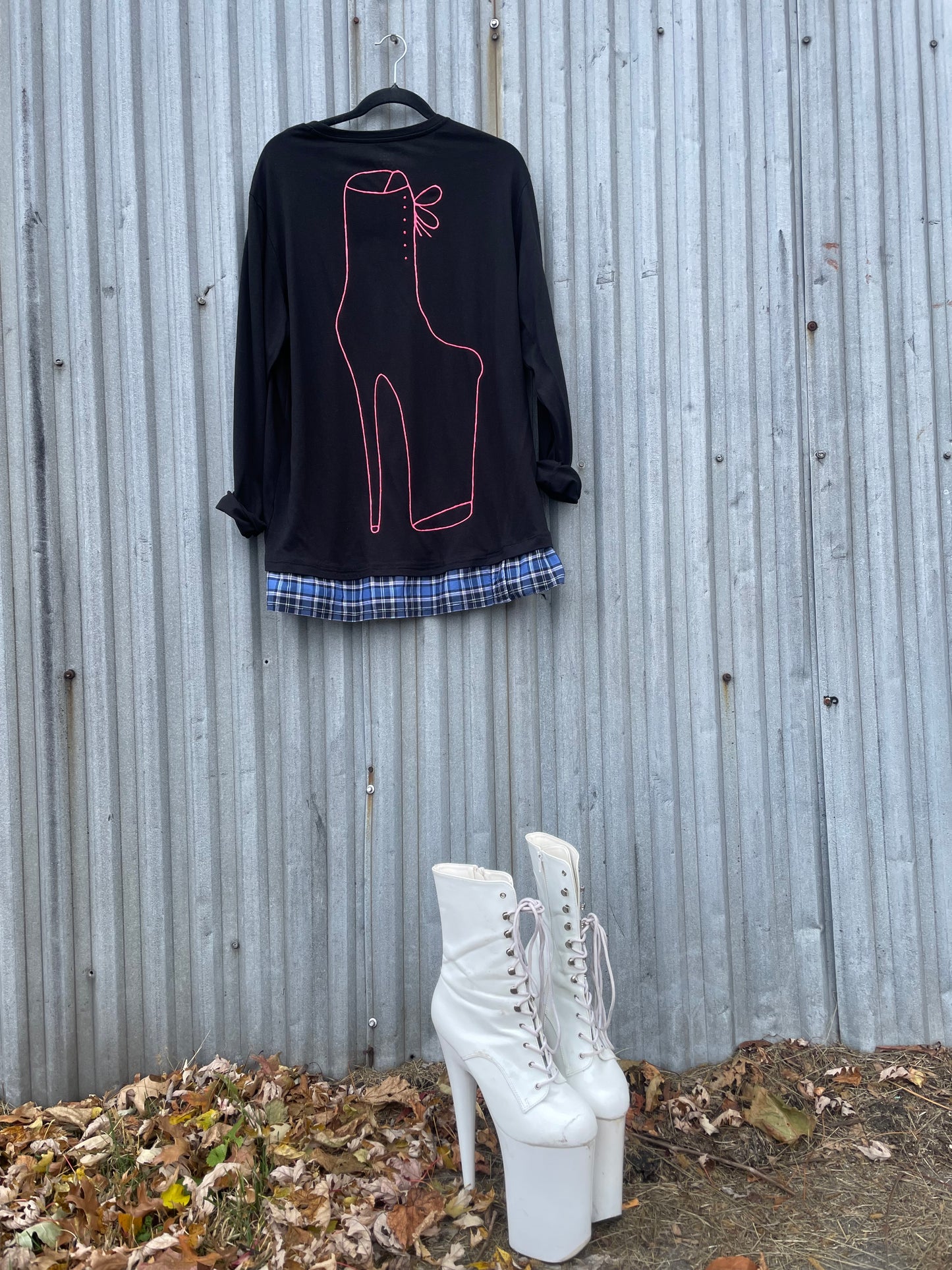 Plaid Pink