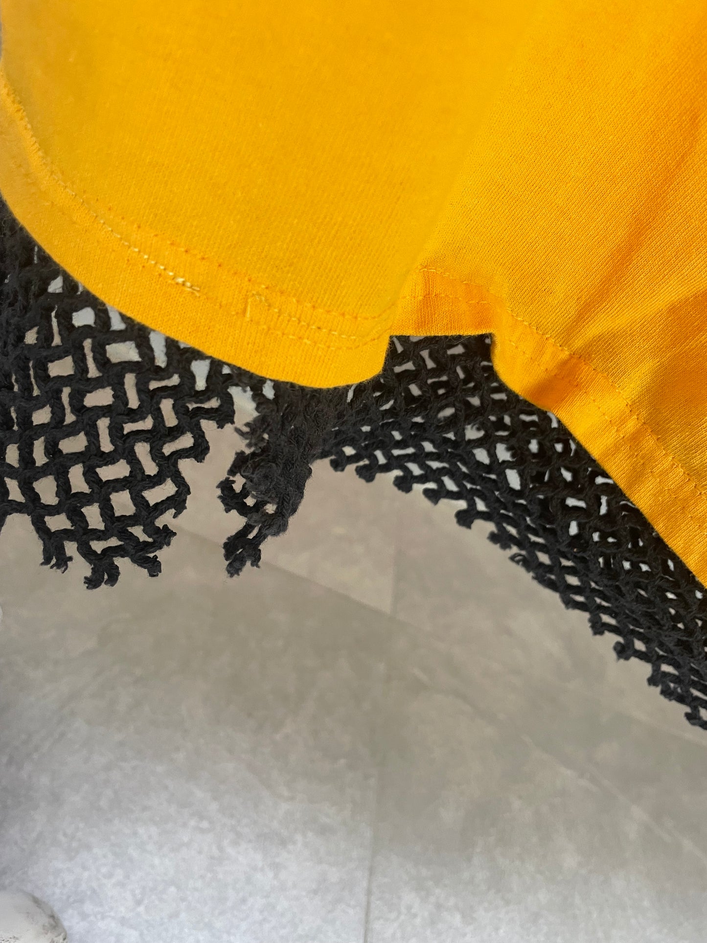 Hvnty Citrus Net Tshirt Dress