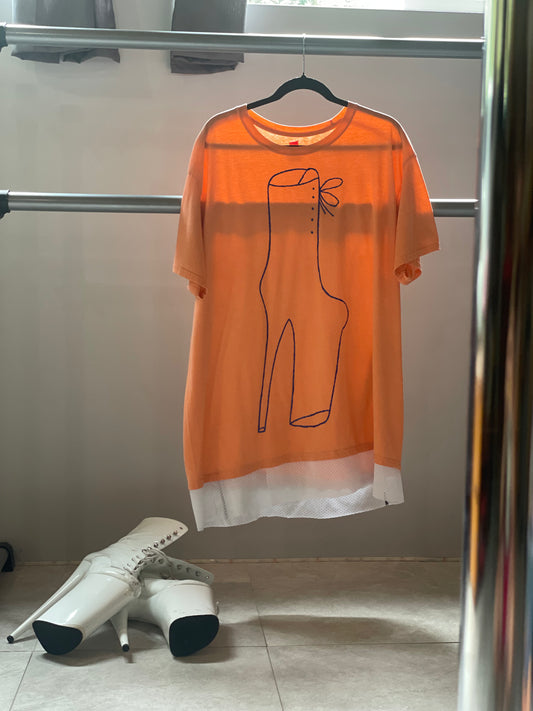 Peach n Blue