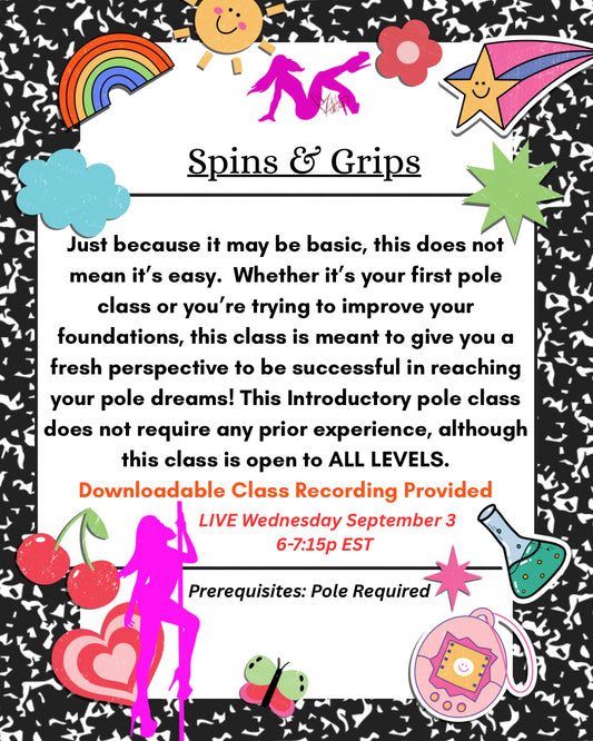SPINS & GRIPS 9/3