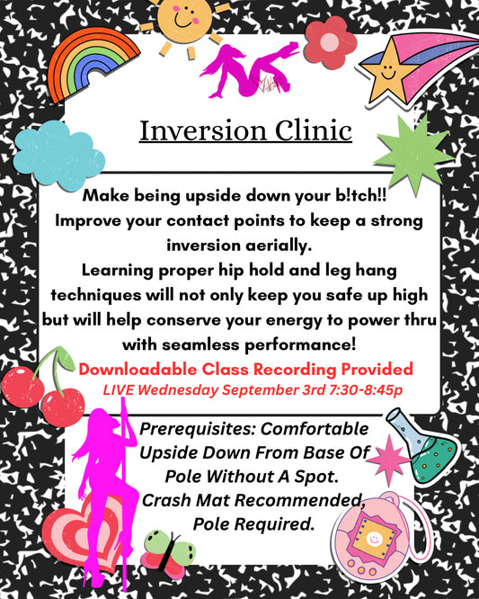 INVERSION CLINIC 9/3