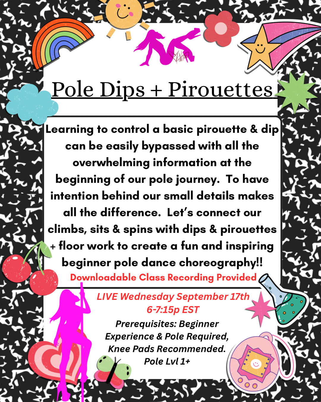 Pole Dips + Pirouettes 9/17